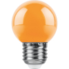 Светодиодная лампа 1W оранжевый свет E27 38124 LB-37 Feron (1)