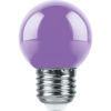 Светодиодная лампа 1W фиолетовый свет E27 38125 LB-37 Feron (1)