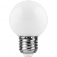 Светодиодная лампа 1W белый теплый свет E27 25878 LB-37 Feron