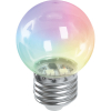 Светодиодная лампа 1W RGB E27 38129 LB-37 Feron (1)