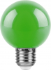 Светодиодная лампа 3W зеленый свет E27 25907 LB-371 Feron (1)