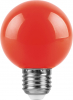 Светодиодная лампа 3W красный свет E27 25905 LB-371 Feron (1)