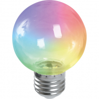 Светодиодная лампа 3W RGB E27 38133 LB-371 Feron
