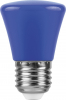 Светодиодная лампа 1W синий свет E27 25913 LB-372 Feron (1)