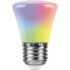 Светодиодная лампа 1W RGB E27 38128 LB-372 Feron (1)