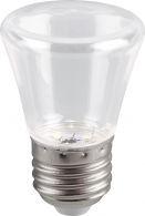Светодиодная лампа 1W белый теплый свет E27 25909 LB-372 Feron