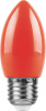Светодиодная лампа 1W красный свет E27 25928 LB-376 Feron (1)