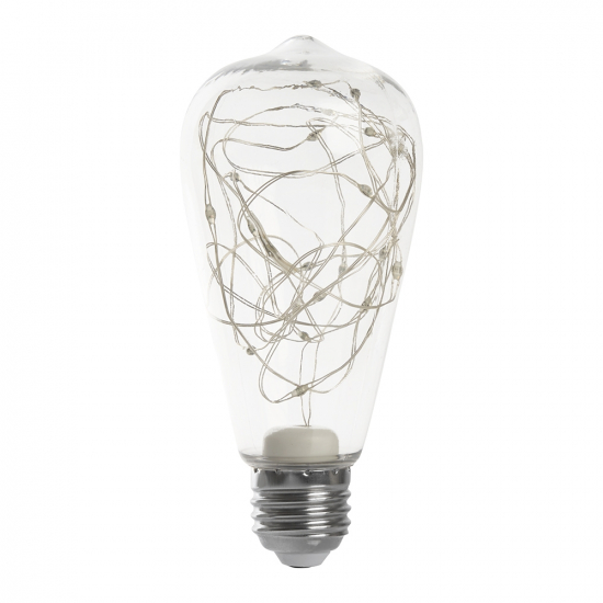 Светодиодная лампа 3W белый теплый свет E27 41674 LB-380 Feron