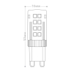 Светодиодная лампа 5W дневной свет G9 25771 LB-432 Feron (3)
