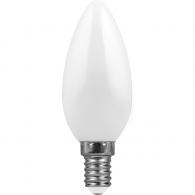 Светодиодная лампа 7W белый теплый свет E14 25785 LB-66 Feron