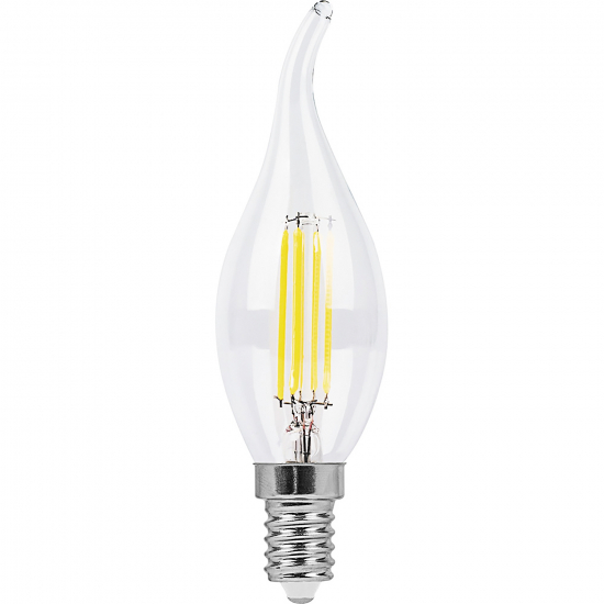Светодиодная лампа 7W белый теплый свет E14 25727 LB-67 Feron