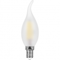 Светодиодная лампа 9W белый теплый свет E14 25959 LB-74 Feron