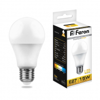 Светодиодная лампа 15W белый теплый свет E27 25628 LB-94 Feron