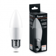 Светодиодная лампа 7.5W дневной свет E27 38058 LB-1307 Feron