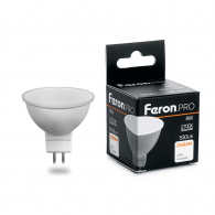 Светодиодная лампа 8W белый теплый свет G5.3 38089 LB-1608 Feron