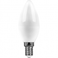 Светодиодная лампа 11W белый теплый свет E14 55131 SBC3711 Saffit