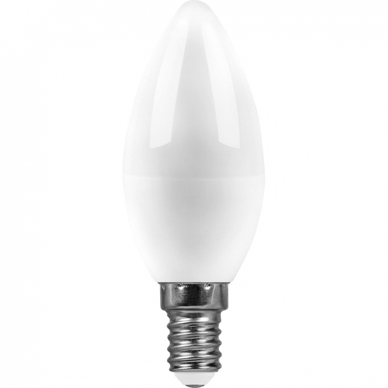 Светодиодная лампа 11W белый теплый свет E14 55131 SBC3711 Saffit