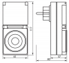 Розетка с таймером 23239 TM51 Feron (4)