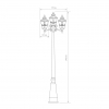 Уличный фонарь Diadema Glyf-8046F/3 черное золото Elektrostandard (2)