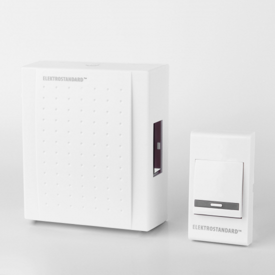 Звонок электромеханический Dbq15 Wm 1M IP44 белый Elektrostandard