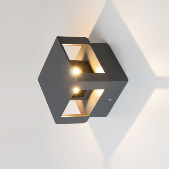 Уличный светильник 1606 Techno LED Графит Tellus Universal Elektrostandard