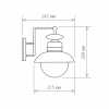 Настенный светильник Talli D Брауни Gl 3002D Elektrostandard (2)