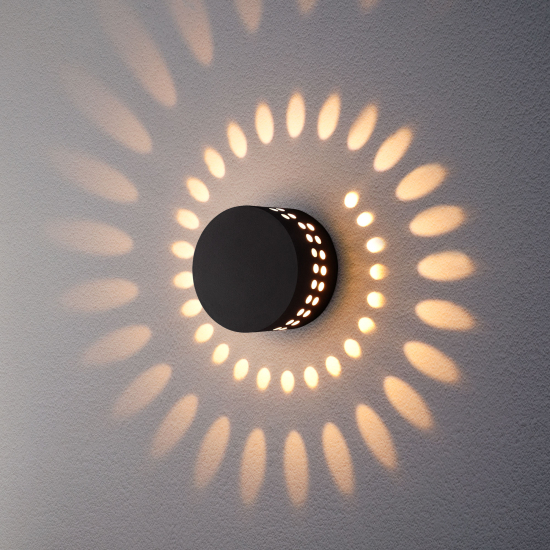 Настенный светильник 1585 Techno LED Arkada черный Elektrostandard