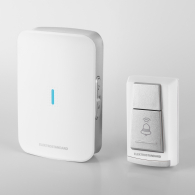 Звонок беспроводной Dbq19M Wl 36M IP44 белый Elektrostandard