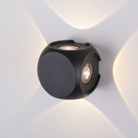 Настенный светильник 1504 Techno LED Cube черный Elektrostandard