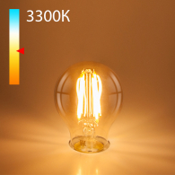 Филаментная лампа 12W 3300K E27 Тонированная A048345 Elektrostandard
