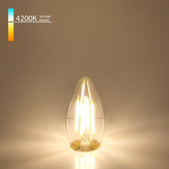 Филаментная лампа 7W 4200K E27 A048673 Elektrostandard