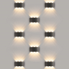 Настенный светильник 1551 Techno LED Twinky Trio черный Elektrostandard (3)