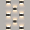 Настенный светильник 1551 Techno LED Twinky Trio черный Elektrostandard (3)