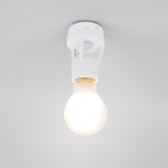 Инфракрасный датчик движения Sns-M-15 6M 2-3.5M 60W E27 IP20 360 белый Elektrostandard
