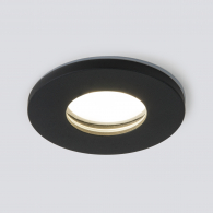 Точечный светильник 125 Mr16 черный Матовый Elektrostandard