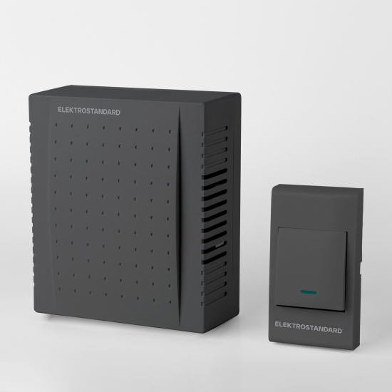 Звонок электромеханический Dbq26M Wm 1M IP44 чёрный Elektrostandard