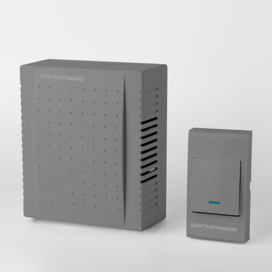 Звонок электромеханический Dbq26M Wm 1M IP44 серый Elektrostandard