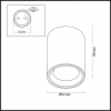 Потолочный светильник 4205/1C Aquana Odeon Light (3)