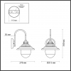 Настенный светильник 4836/1W Kalpi Odeon Light (4)