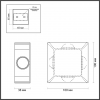 Фасадный светильник 4251/4WL Balla Odeon Light (3)
