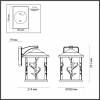 Настенный светильник 4963/1W Cuita Odeon Light (4)