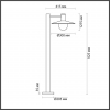 Ландшафтный светильник 4833/1F Furcadia Odeon Light (4)
