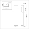 Светильник ландшафтный Gala 4000К 14W 6658/14GL Odeon Light (5)