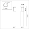 Светильник ландшафтный Tion 4000К 10W 6657/10GL Odeon Light (5)
