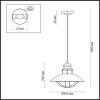 Подвесной светильник Dante 4164/1 Odeon Light (4)