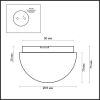 Светильник потолочный Minkar 2443/1A Odeon Light (3)