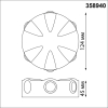 Фасадный светильник Calle 4000К 6W 358940 Novotech (7)