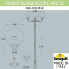 Парковый фонарь Horeb Adam Globe 400 G40.208.M30.AYE27 Fumagalli (2)