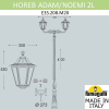 Парковый фонарь Horeb Adam Noemi E35.208.M20.AXH27 Fumagalli (2)