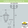 Парковый фонарь Horeb Adam Noemi E35.208.M30.AXH27 Fumagalli (2)